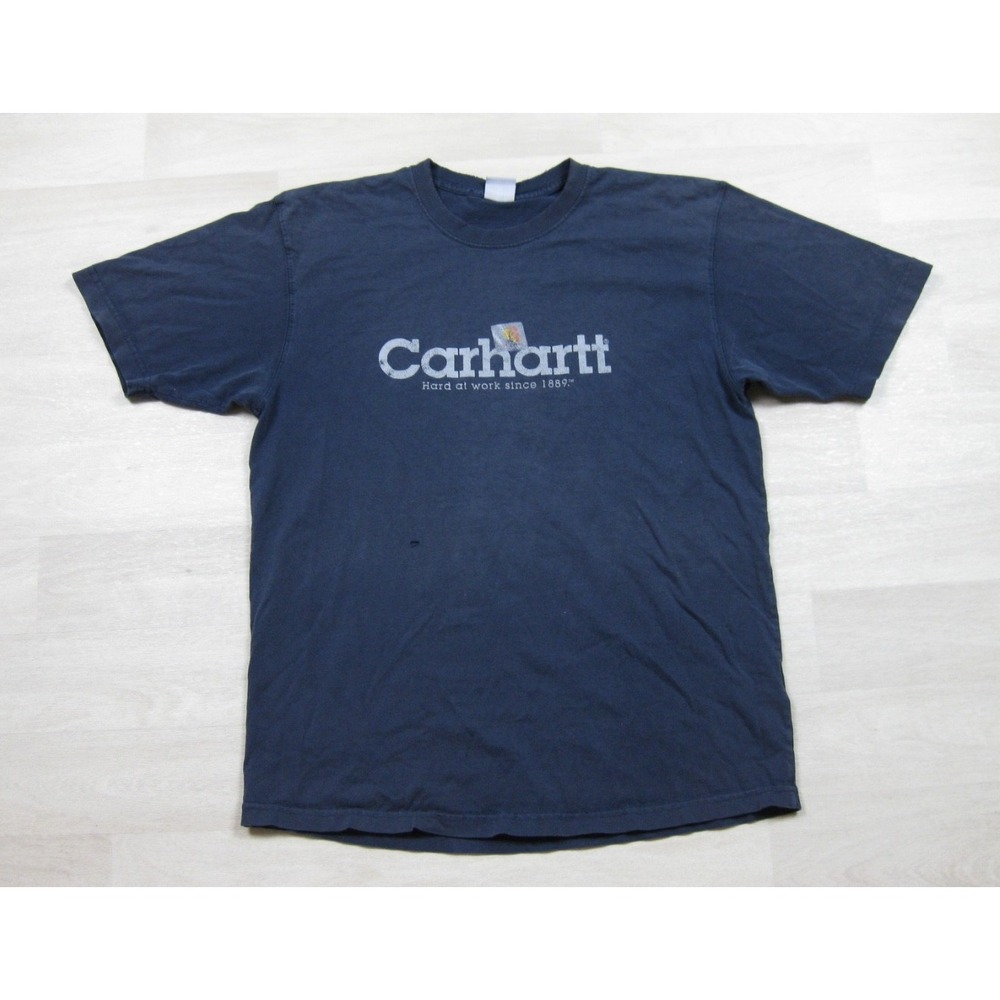 Carhartt Workwear Graphic‎ Spell Out T-Shirt Men's (M) K112 "Hard at Work"